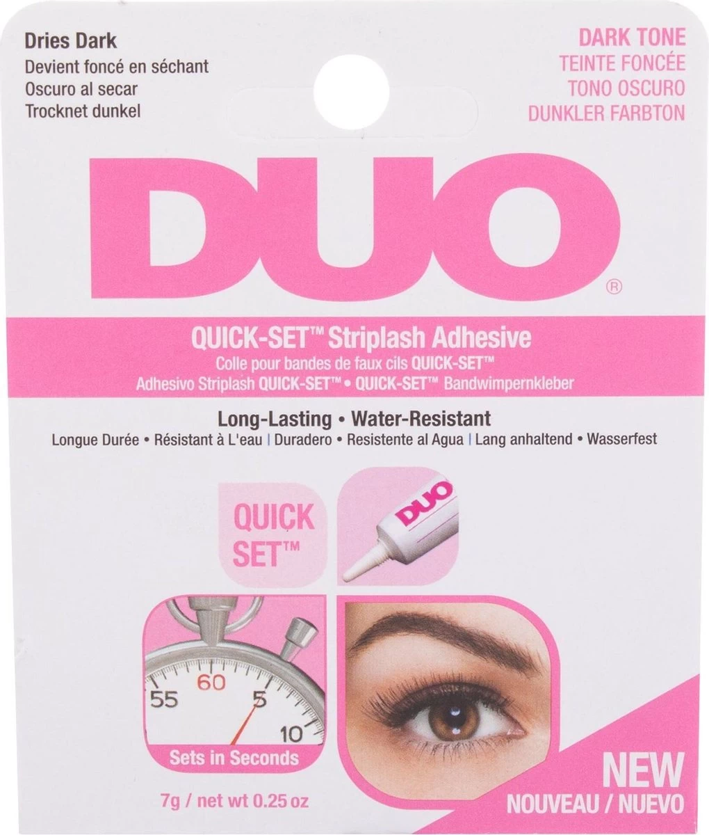 Ardell - Duo Quick - Wimperlijm - Dark Tone - Waterbestendig - Long Lasting 5 Ardell - Duo Quick - Wimperlijm - Dark Tone - Waterbestendig - Long Lasting - Afbeelding 3