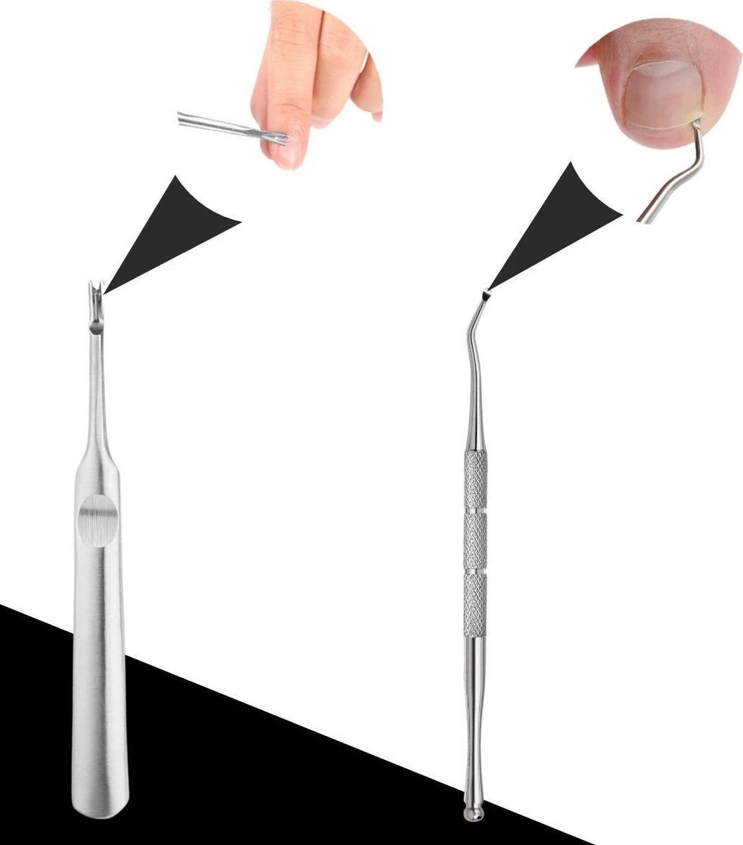 Merkloos STARMAN 7-delige Pedicure En Manicure Set - Nagelknipper - Pedicureset - Nagelvijl - Nageltang - Kalknagel - Teennagelknipper 5 Merkloos STARMAN 7-delige Pedicure En Manicure Set - Nagelknipper - Pedicureset - Nagelvijl - Nageltang - Kalknagel - Teennagelknipper - Afbeelding 3