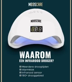 MOOSCARE 48 Watt LED Lamp Voor Gellak Nagels - UV Lamp Gelnagels - Nail Art Nagellamp - Gel Nagellak Nageldroger -Beauty Verkoop 1057x1200 1