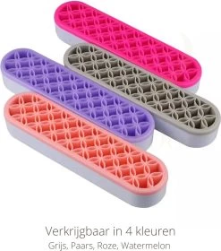 Make Up Organizer - Melon - Make Up Holder - Kwasten Organizer - Make Up Houder - Nagellak/Lipstick Organizer - Lippenstift Houder - Siliconen -Beauty Verkoop 1060x1200 1