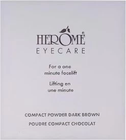 Herome Eye Care Wenkbrauw Poeder Donkerbruin - Compact Brow Powder Dark Brown - Waterproof Verrijkt Met Panthenol - Volumineuze Wenkbrauwen -Beauty Verkoop 1085x1200 5