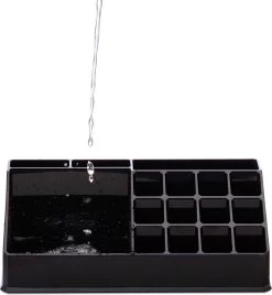 Relaxdays Cosmetica Organizer - Cosmeticahouder - Make Up Toren - Doorzichtig - 16 Vakken - Zwart -Beauty Verkoop 1104x1200 2