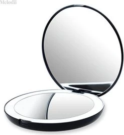 Compact Make-up Spiegel Met Tru-Daylight Verlichting - 10x Vergroting -Beauty Verkoop 1112x1200 2