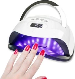 Rebela | Nageldroger | Gelnagels | GEL UV LED Nail Lamp 168w | UV Lamp Gelnagels | Led Nagellamp | Nageldroger | Wit -Beauty Verkoop 1128x1200 5