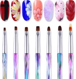 Elysee Beauty 7 Penselen Set Voor Nagel Gel En Polygel - Nagel Kwasten - Nail Brush 9 Elysee Beauty 7 Penselen Set Voor Nagel Gel En Polygel - Nagel Kwasten - Nail Brush -Beauty Verkoop 1147x1200 2