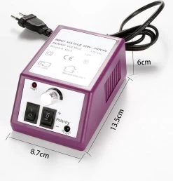 Elektrische Nagelvijl/ Nagelfrees - Inclusief 6 Vijlen - Nagelfrees Machine Voor Slijpen / Snijden / Polijsten - Manicure / Pedicure Nagel Vijlmachine - Verzorging Voor Nagels / Handen / Voeten -Beauty Verkoop 1149x1200 4