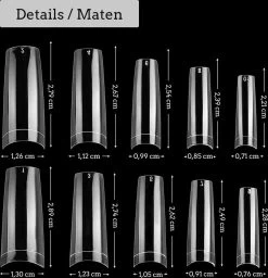 Nagel Tips Eldur - Kunstnagel Set 500 Stuks Transparant- Acryl En Gel - 500 Stuks - Gratis Verzending 12 Nagel Tips Eldur - Kunstnagel Set 500 Stuks Transparant- Acryl En Gel - 500 Stuks - Gratis Verzending -Beauty Verkoop 1156x1200