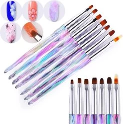 Elysee Beauty 7 Penselen Set Voor Nagel Gel En Polygel - Nagel Kwasten - Nail Brush 8 Elysee Beauty 7 Penselen Set Voor Nagel Gel En Polygel - Nagel Kwasten - Nail Brush -Beauty Verkoop 1187x1200 4