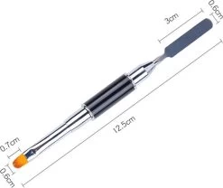 Nagel Polygel Tool - Gel Penseel - Nail Poly Gel Tool - 2 In 1 Kwast Met Spatel -Beauty Verkoop 1200x1012