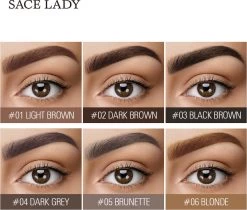 Sace Lady Tattoo Brow Peel-Off Gel - Brow Gel - Wenkbrauw Gel Mascara – Dark Brown #02 – Assortiment ‘Het Gemak’ -Beauty Verkoop 1200x1019
