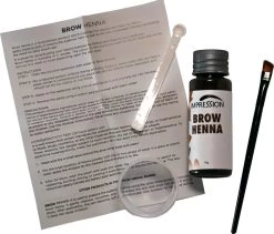 Impression Henna Wenkbrauwverf | Chocolade Bruin | Chocolate Brown | Chocolat Brun | Brow Henna | Goed Voor Meer Dan 20 Behandelingen -Beauty Verkoop 1200x1026