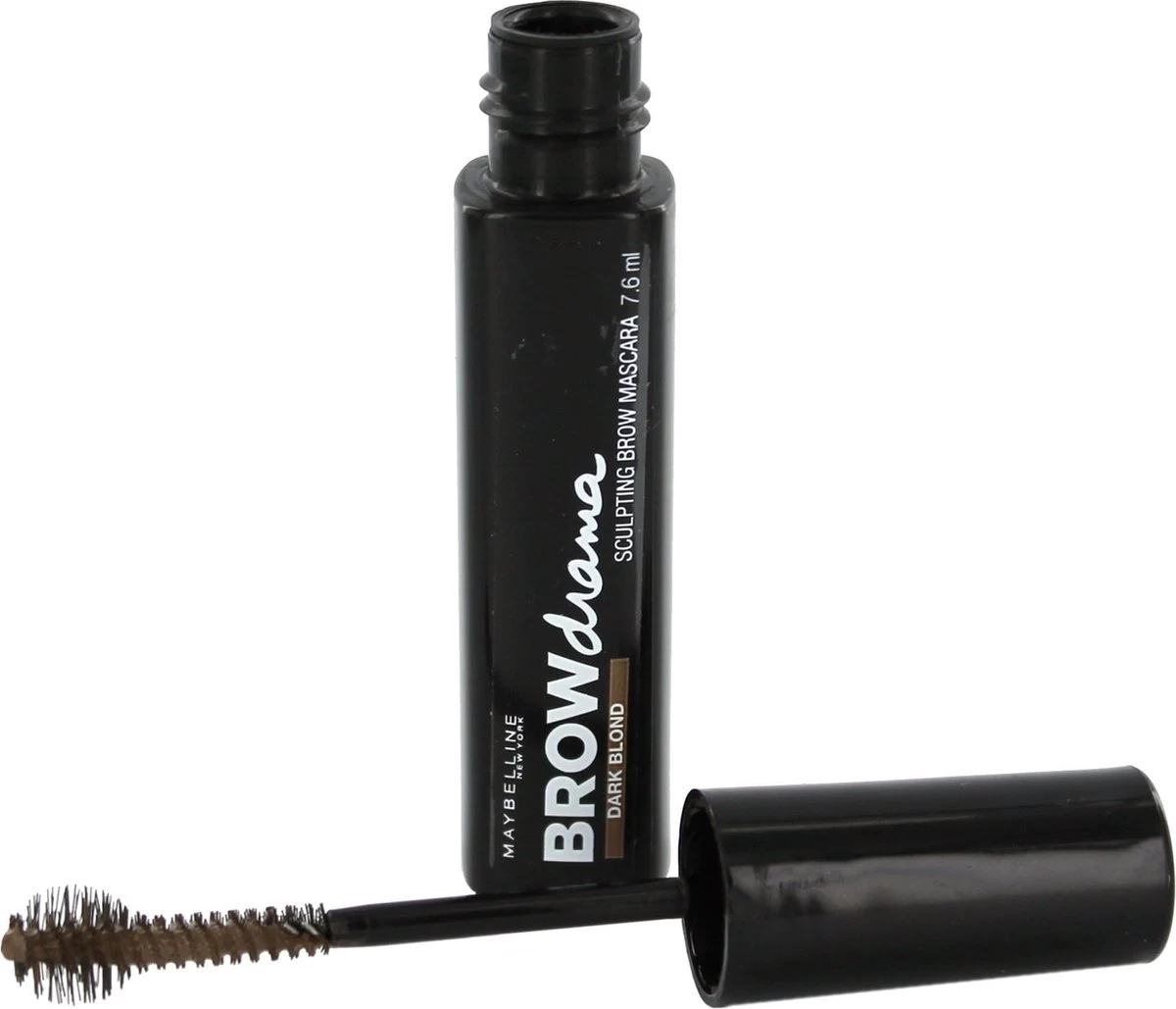 Maybelline Brow Drama - Dark Blonde - Blond - Wenkbrauwmascara 5 Maybelline Brow Drama - Dark Blonde - Blond - Wenkbrauwmascara - Afbeelding 3