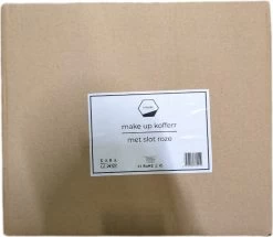 Confibel Cosmetica Koffer - Make Up Koffer Uitklapbaar - 5 Opbergbakken Make-up Koffer - Beautycase/Visagiekoffer /Cosmeticakoffer /Beautycase/ Nagelstylistekoffer - Roze -Beauty Verkoop 1200x1046