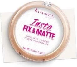 Rimmel London Insta Fix & Matte Make-uppoeder - 01 Clear 29 Rimmel London Insta Fix & Matte Make-uppoeder - 01 Clear -Beauty Verkoop 1200x1052