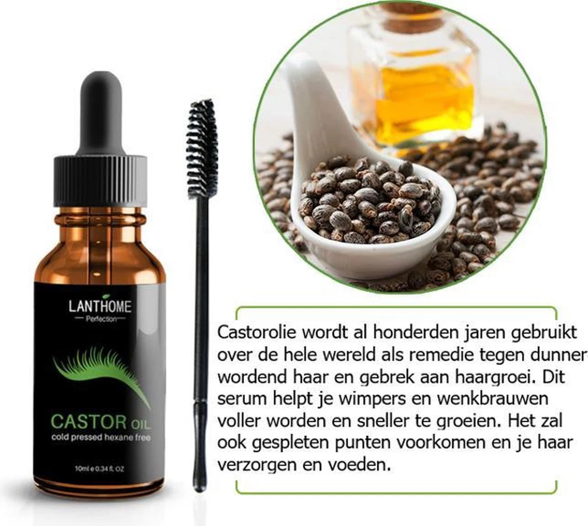 Lanthome Wimperserum - Met Castor Olie 8 Lanthome Wimperserum - Met Castor Olie - Afbeelding 6