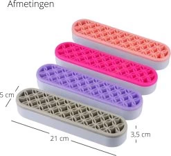Make Up Organizer - Melon - Make Up Holder - Kwasten Organizer - Make Up Houder - Nagellak/Lipstick Organizer - Lippenstift Houder - Siliconen -Beauty Verkoop 1200x1094 3