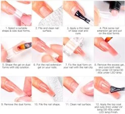 Gelnagels Set MEGA PACK + Nagel Vijl | Gellak Starterspakket | Polygel Kit | Nepnagels | Gellak Set | Nail Art Pakket | UV Gel | Manicure Set | Gel Nagellak Nagel Decoratie | UV Lamp | Starterspakket | Nail Care | Nagelstad -Beauty Verkoop 1200x1097