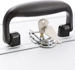 AREBOS Cosmetica Koffer - Beauty Case - Cosmetica Trolley - 15 L - Zilber 18 AREBOS Cosmetica Koffer - Beauty Case - Cosmetica Trolley - 15 L - Zilber -Beauty Verkoop 1200x1116 5