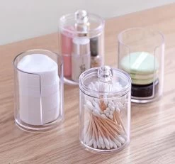 Without Lemon - Wattenstaafjes En Wattenschijfjes Houder - Dubbel Transparant Opberghouder - Opbergdoosje - Makeup Organizer - Open En Dichte Houder - Met Deksel - Stapelbaar 11 Without Lemon - Wattenstaafjes En Wattenschijfjes Houder - Dubbel Transparant Opberghouder - Opbergdoosje - Makeup Organizer - Open En Dichte Houder - Met Deksel - Stapelbaar -Beauty Verkoop 1200x1123 2