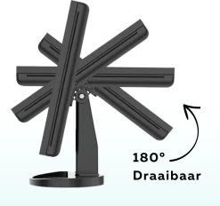 ECCEB Make-up Spiegel - LED Verlichting - Vergrootspiegel - Inklapbaar - 22 LED Lampjes - Draaibaar - Batterij & USB Oplaadbaar - Smart Touch -Beauty Verkoop 1200x1129 1