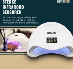 MOOSCARE 48 Watt LED Lamp Voor Gellak Nagels - UV Lamp Gelnagels - Nail Art Nagellamp - Gel Nagellak Nageldroger -Beauty Verkoop 1200x1134 4