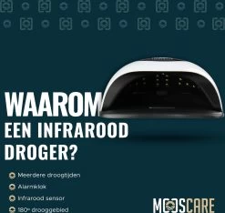 MOOSCARE 120 Watt LED Lamp Voor Gellak Nagels - UV Lamp Gelnagels - Nail Art Nagellamp - Gel Nagellak Nageldroger -Beauty Verkoop 1200x1139 4