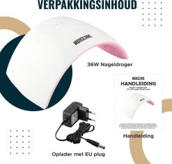 MOOSCARE 36 Watt LED Lamp Voor Gellak Nagels – Nageldroger – Gellak Lamp - UV Lamp Gelnagels - Nail Art Nagellamp - Gel Nagellak Nageldroger -Beauty Verkoop 1200x1145 3