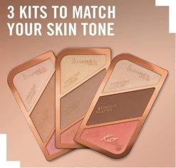 Rimmel London Kate Sculpting Palette Gezichtspoeder - Coral Glow -Beauty Verkoop 1200x1148