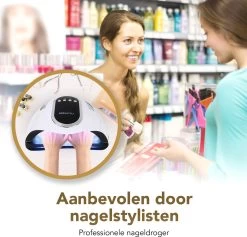 BoraPora Professionele Nageldroger - 280 Watt UV LED Lamp Nagels - 66 Leds - Nagel UV Lamp - Gellak Lamp - Nagellamp - Nagellamp Led - Nagellamp Voor Gel Nagellak - Nagellamp Led Uv - Nagellamp Uv - Nagellamp Gelnagels - Gellak - Nageldroger -Beauty Verkoop 1200x1151 2