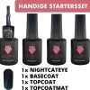 #NIGHTCATEYESERIE - Influence Gellac - Blauwe Gellak - Gellak Blauw UV - Gel Nagellak - Basecoat - Topcoat - Topcoatmat - No Wipe - Startersset - Kado Vrouw - Valentijns Cadeau - Kado Voor Haar - 4 X 10 Ml - Magneet -Beauty Verkoop 1200x1155 7