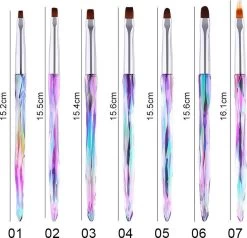 Elysee Beauty 7 Penselen Set Voor Nagel Gel En Polygel - Nagel Kwasten - Nail Brush 11 Elysee Beauty 7 Penselen Set Voor Nagel Gel En Polygel - Nagel Kwasten - Nail Brush -Beauty Verkoop 1200x1158 12