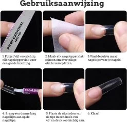Nagel Tips Eldur - Kunstnagel Set 500 Stuks Transparant- Acryl En Gel - 500 Stuks - Gratis Verzending 11 Nagel Tips Eldur - Kunstnagel Set 500 Stuks Transparant- Acryl En Gel - 500 Stuks - Gratis Verzending -Beauty Verkoop 1200x1159 15