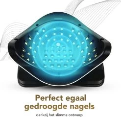 BoraPora Professionele Nageldroger - 280 Watt UV LED Lamp Nagels - 66 Leds - Nagel UV Lamp - Gellak Lamp - Nagellamp - Nagellamp Led - Nagellamp Voor Gel Nagellak - Nagellamp Led Uv - Nagellamp Uv - Nagellamp Gelnagels - Gellak - Nageldroger -Beauty Verkoop 1200x1161 4