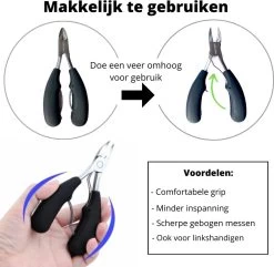 Merkloos Nageltang Voor Harde Teennagels - Manicureset Teennagelknipper - Teennagelschaar - Pedicure Set 10 Merkloos Nageltang Voor Harde Teennagels - Manicureset Teennagelknipper - Teennagelschaar - Pedicure Set -Beauty Verkoop 1200x1169 5