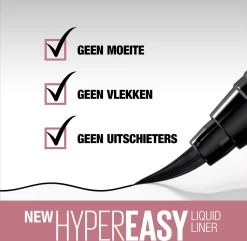 Maybelline Hyper Easy Liner Liquid Eyeliner - 800 Knockout Black 22 Maybelline Hyper Easy Liner Liquid Eyeliner - 800 Knockout Black -Beauty Verkoop 1200x1170 22