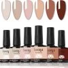 Luneya Gellak - Nude Tones Edition - 6-Delige Gellak Starterspakket - Gel Nagellak -Beauty Verkoop 1200x1172 1