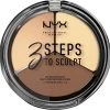 NYX Professional Makeup 3 Steps To Sculpt Face Sculpting Palette - Light 3STS02 - Highlighter En Contouring Make-up - 15 Gr -Beauty Verkoop 1200x1181 1