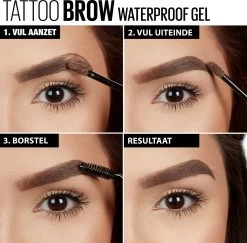 Maybelline Tattoo Brow Waterproof Wenkbrauwgel - 02 Soft Brown 19 Maybelline Tattoo Brow Waterproof Wenkbrauwgel - 02 Soft Brown -Beauty Verkoop 1200x1182 7