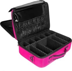 VDD Visagie Make Up Koffer - Make Up Cosmetica Tas - Beauty Case - Reiskoffer - Groot 41 X 31 X 14 Cm -Beauty Verkoop 1200x1185 6