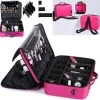 VDD Visagie Make Up Koffer - Make Up Cosmetica Tas - Beauty Case - Reiskoffer - Groot 41 X 31 X 14 Cm -Beauty Verkoop 1200x1187 1
