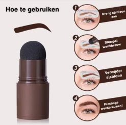 Kopari Wenkbrauw Stempel - Wenkbrauw Stempel - Make Up Inclusief Sjablonen - Eyebrow Stamp - Stempelset - Brow Stamp - Wenkbrauw Sjabloon -Beauty Verkoop 1200x1188 4