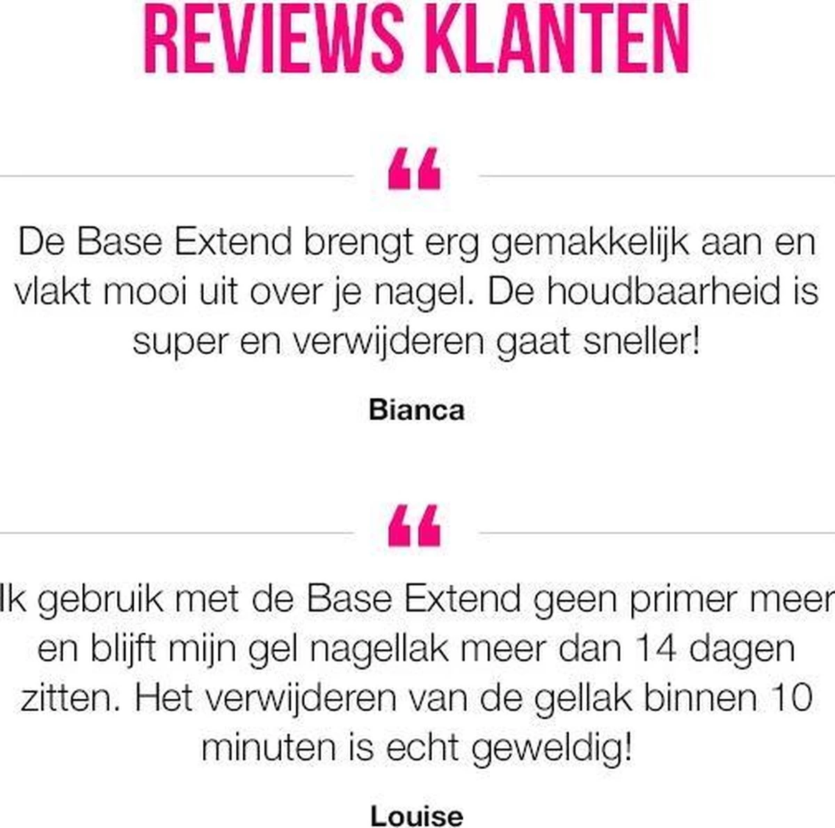 Pink Gellac - Base Extend - Base Coat Gellak - Snel Afweekbaar - 15 Ml 4 Pink Gellac - Base Extend - Base Coat Gellak - Snel Afweekbaar - 15 Ml - Afbeelding 2