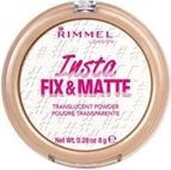 Rimmel London Insta Fix & Matte Make-uppoeder - 01 Clear 41 Rimmel London Insta Fix & Matte Make-uppoeder - 01 Clear -Beauty Verkoop 1200x1191