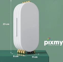 PIXMY® - Wit - Sieradenhouder - Oorbellenrekje - Sieradenrekje - Sieraden Organizer - Sieraden Doos - Sieraden Opbergen -Beauty Verkoop 1200x1191 3