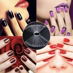 GUAPÀ Kleuren Waaier - Nagel Display Transparant - 50 Stuks - High Quality Color Ring -Beauty Verkoop 1200x1193 1
