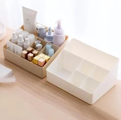 Merkloos Make-Up Organizers - Opbergdoos - Cosmetica - Beige - Sieraden - Nagelak - Make Up Organizer - Make Up Organizers -Beauty Verkoop 1200x1197 16
