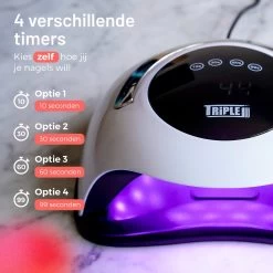 Triple J® UV Lamp Gelnagels - Nageldroger - Nagellamp - Automatische Timer - 36 LEDs - Wit 15 Triple J® UV Lamp Gelnagels - Nageldroger - Nagellamp - Automatische Timer - 36 LEDs - Wit -Beauty Verkoop 1200x1200 1003