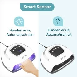 ForDig 220W Professionele Nageldroger Voor Gel Nagels - Nagellak Droger Met UV LED Lamp En Timer Voor Gelnagels - Nageldrogerlamp Met 57 LED Lampjes Voor Nagel Gellak - Geschikt Voor Manicure En Pedicure - Nagellakdroger Hard Gelpolish Builder -Beauty Verkoop 1200x1200 1010