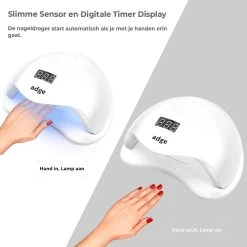 Adge - 54W LED Nageldroger Voor Gelnagels - Geschikt Voor ALLE Nagel Gellak - 36 LEDs - Met Timer -Beauty Verkoop 1200x1200 1013