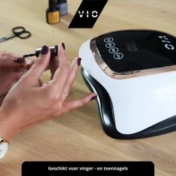 VIO V1 Nageldroger Voor Gellak Met 2M Lang Snoer - Manicure En Pedicure - Krachtige 168 Watt UV Lampen - Nagelstudio -Beauty Verkoop 1200x1200 1021